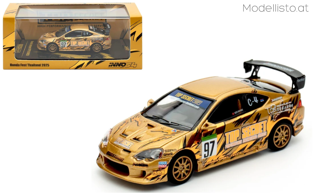 IN64-DC5TST-HFTH25 INNO64 2025 Honda Integra Type R (DC5) *Top Secret Thailand*, gold
